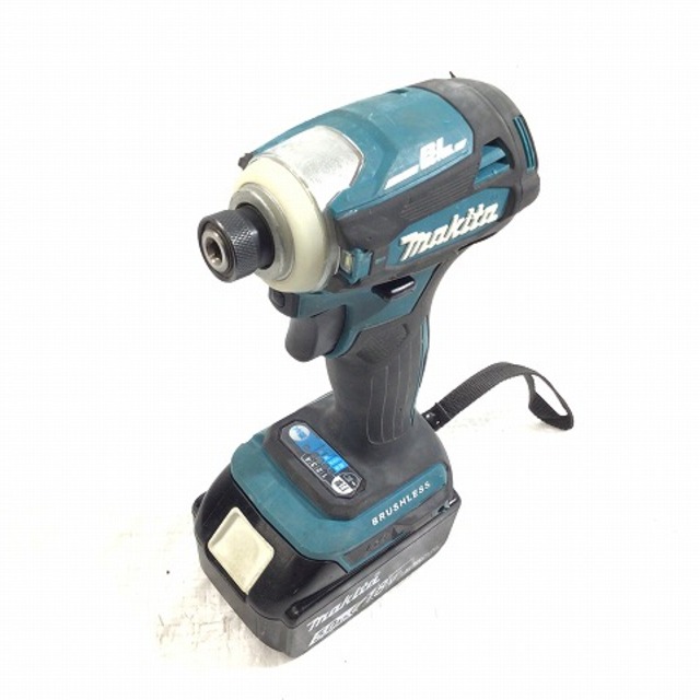 ☆品☆makita マキタ 18V 充電式インパクトドライバ TD172D バッテリー2個(18V 5.0Ah) 充電器 ケース付き 60235