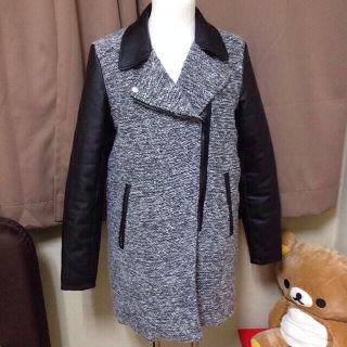 ジュエティ(jouetie)のjouetieのツイードコート(ロングコート)