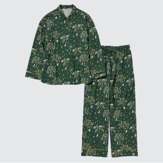 ユニクロ(UNIQLO)のUNIQLO ディズニー パジャマ バンビ ソフト ストレッチ XL 部屋着(ルームウェア)