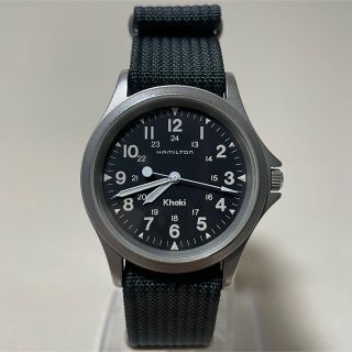 ハミルトン(Hamilton)の美品 hamilton khaki 9445B ハミルトン カーキ(腕時計(アナログ))