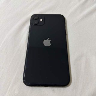 アイフォーン(iPhone)のiPhone11 128GB ブラック SIMフリー端末(スマートフォン本体)