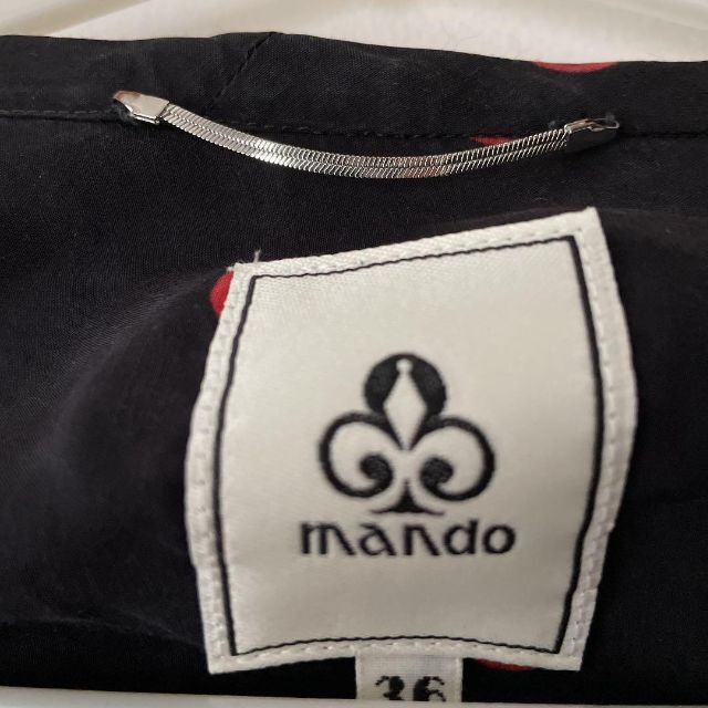 MANDO(マンドゥ)のmando マンドゥ ドットブラウス マルチカラートップス シャツ レディースのトップス(シャツ/ブラウス(長袖/七分))の商品写真