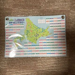 北海道 道の駅  ガチャピンズラリー  フラッグ  2022　台紙(その他)
