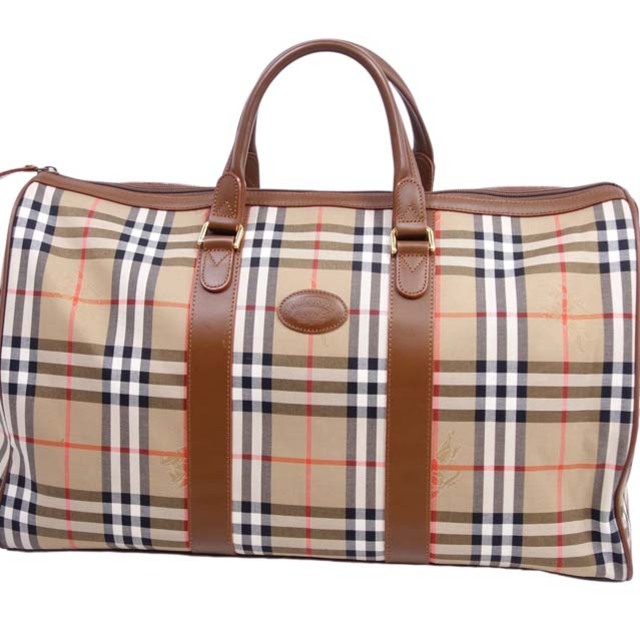 BURBERRY - Vintage バーバリー Burberrys バッグ ボストン ホース