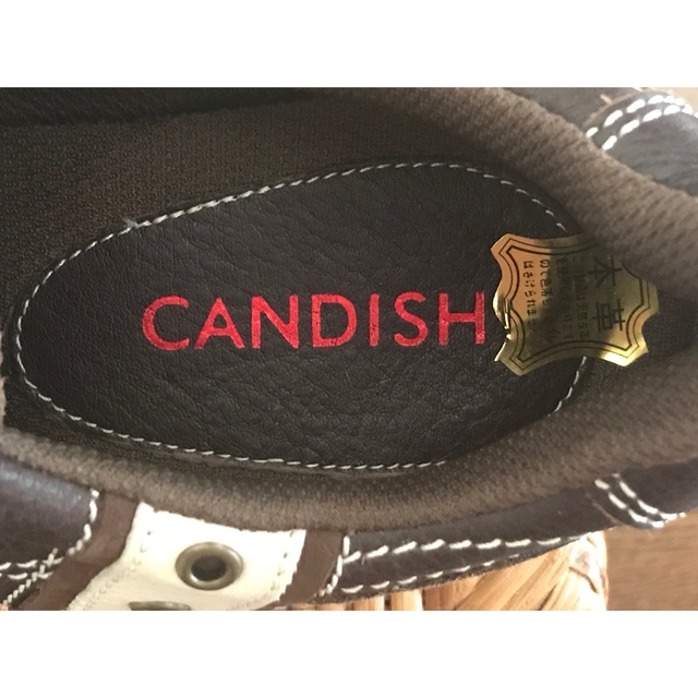 CANDISH(キャンディッシュ)の未使用☆ UNIQLO＊CANDISH 本革シューズ24.5 レディースの靴/シューズ(スニーカー)の商品写真