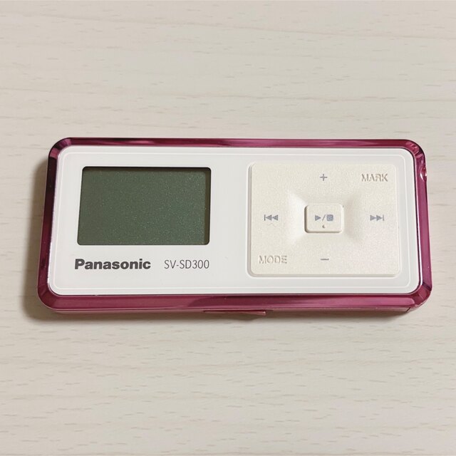 Panasonic(パナソニック)のPanasonic　D-snap　オーディオ　SV-SD300　ピンク スマホ/家電/カメラのオーディオ機器(ポータブルプレーヤー)の商品写真