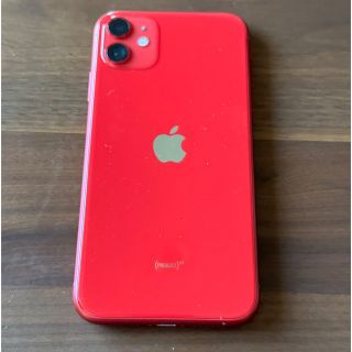 iPhone11 64GB プロダクトレッド(スマートフォン本体)