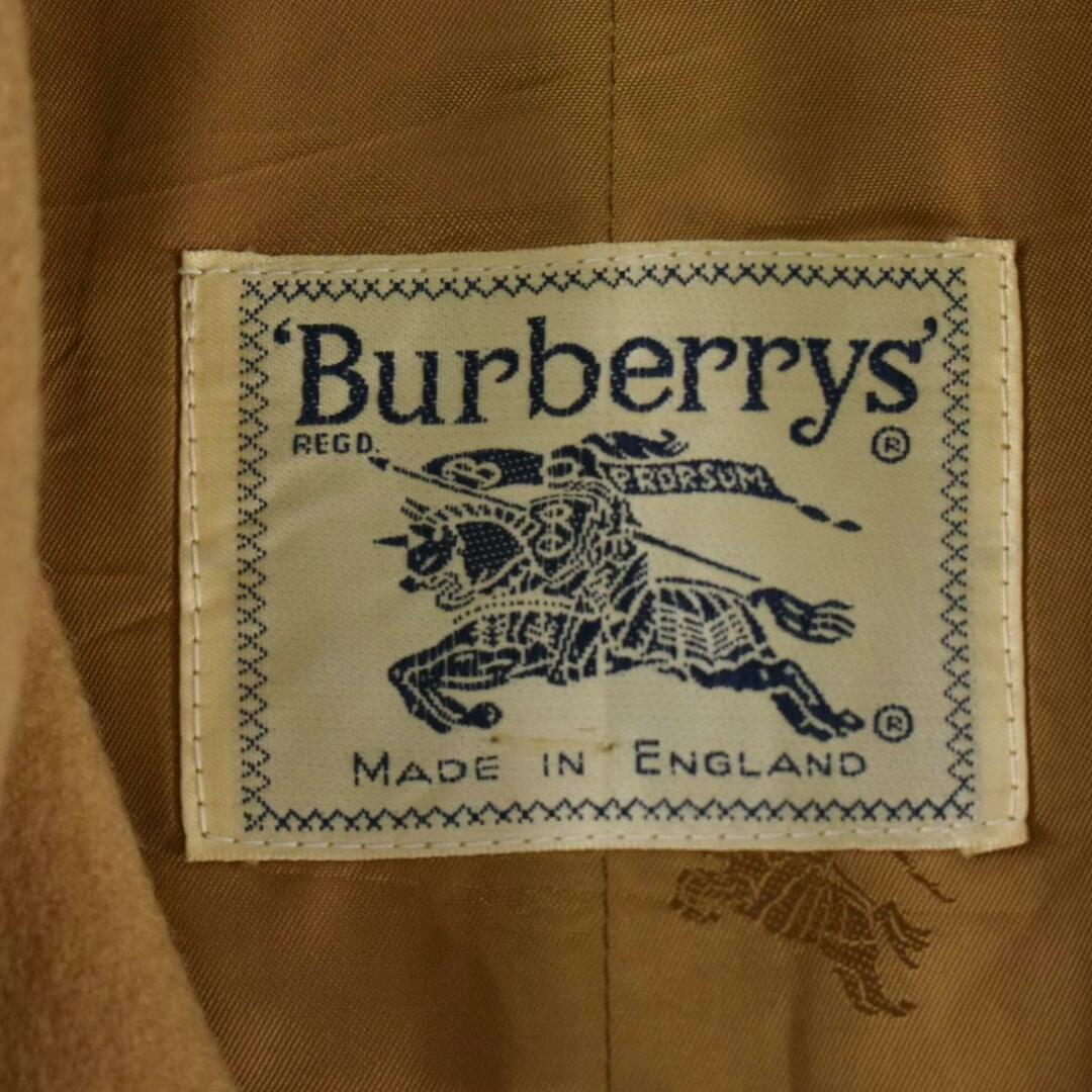 BURBERRY(バーバリー)の古着 バーバリー Burberry's カシミア混 ウール ステンカラーコート バルマカーンコート 英国製 レディースXL /eaa288445 レディースのジャケット/アウター(その他)の商品写真