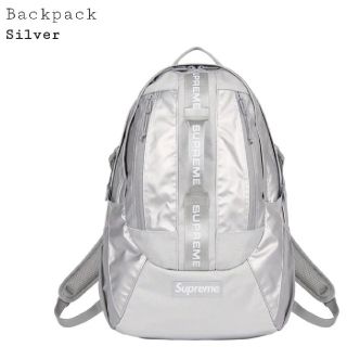 シュプリーム(Supreme)の【新品未使用】Supreme FW22 Backpack "Silver"(バッグパック/リュック)