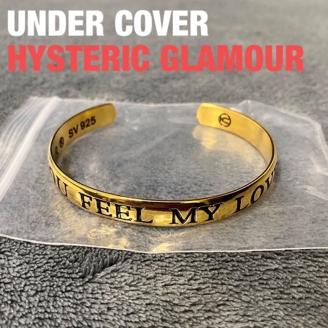 UNDERCOVER × HYSTERIC GLAMOUR バングル GOLDアンダーカバーイズム