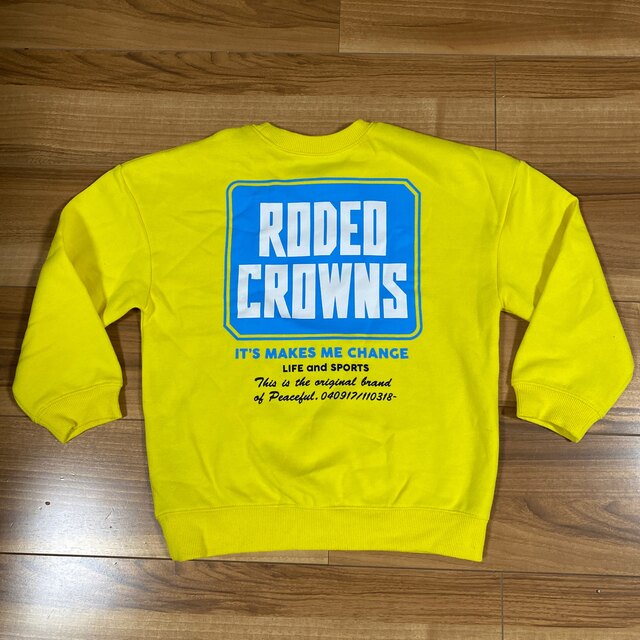 RODEO CROWNS(ロデオクラウンズ)のロデオクラウンズ キッズ 子供服 トレーナー 130 男の子 女の子 キッズ/ベビー/マタニティのキッズ服男の子用(90cm~)(Tシャツ/カットソー)の商品写真