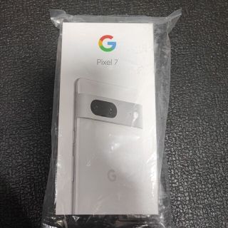 グーグルピクセル(Google Pixel)のGoogle pixel 7 128GB ホワイト 未使用品(スマートフォン本体)