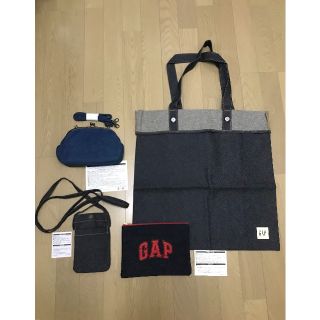 ギャップ(GAP)のGapギャップ景品ノベルティ4点セット携帯サコッシュなど(トートバッグ)