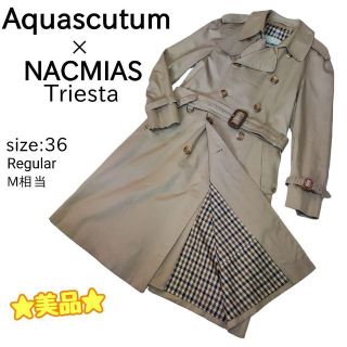 AQUA SCUTUM - Aquascutum × NACMIAS Triesta トレンチコートの通販 by