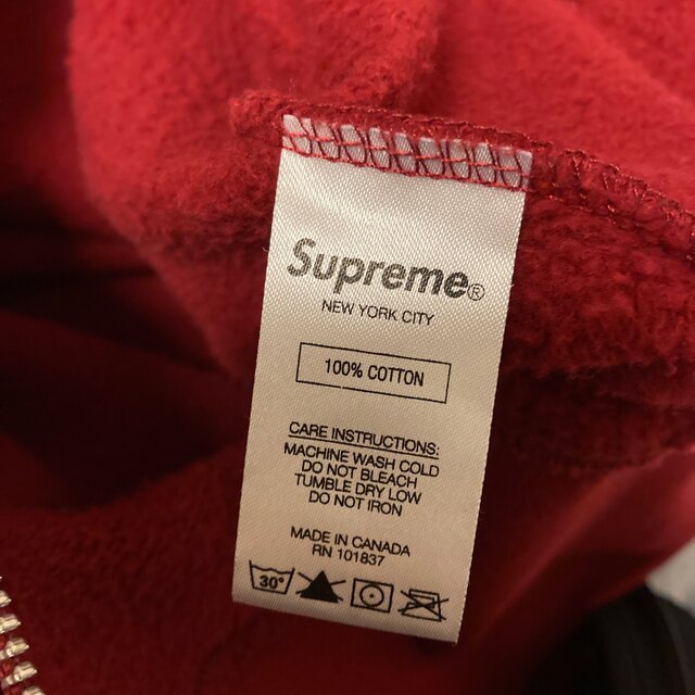 Supreme(シュプリーム)のsupreme small box logo zip upパーカー　 メンズのトップス(パーカー)の商品写真