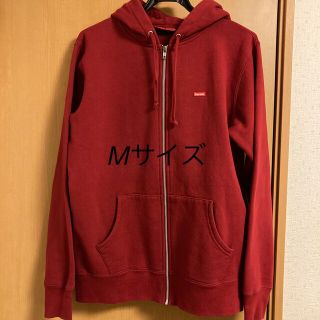 シュプリーム(Supreme)のsupreme small box logo zip upパーカー　(パーカー)