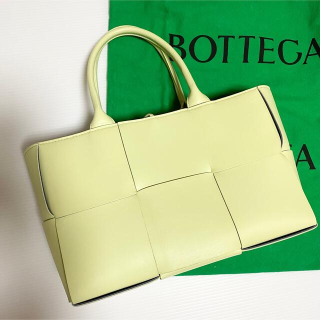 メール便不可】 Bottega グレー イエロー スモール アルコトート