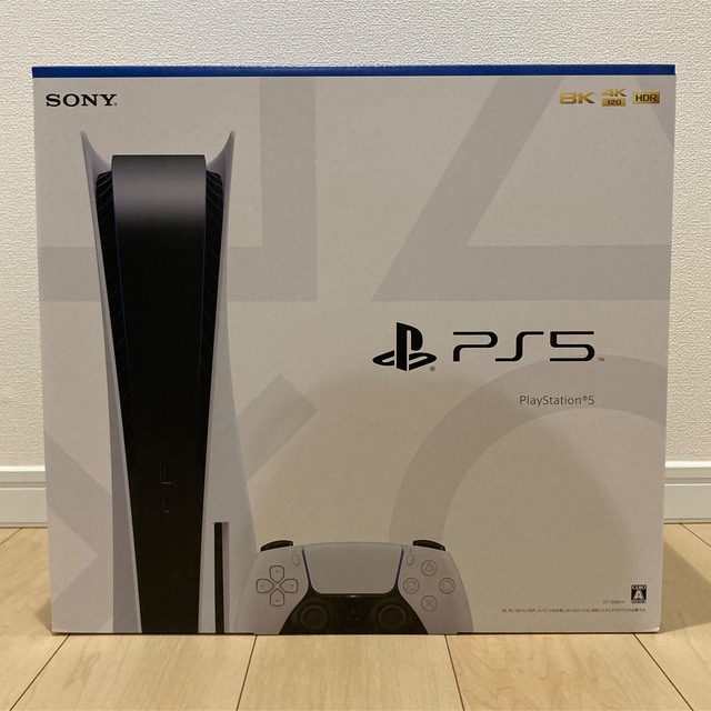 PlayStation(プレイステーション)のPS5 本体 プレイステーション5  プレステ5 (CFI-1200A01) エンタメ/ホビーのゲームソフト/ゲーム機本体(家庭用ゲーム機本体)の商品写真