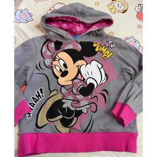 ディズニー(Disney)のディズニーリゾート ミニーちゃん パーカー(Tシャツ/カットソー)