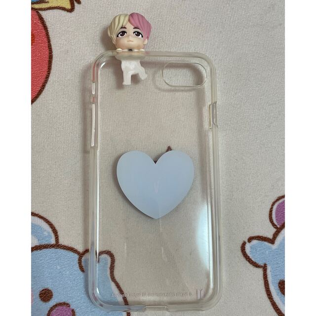 防弾少年団(BTS)(ボウダンショウネンダン)のBTS TINY TAN テテ V iPhoneケース エンタメ/ホビーのタレントグッズ(アイドルグッズ)の商品写真