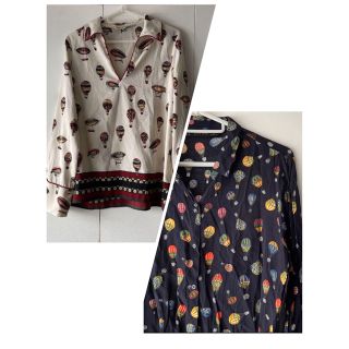 シルクシャツ　ZARA レアトップス