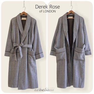 vintage DEREK ROSE London ヴィンテージ ロング ガウン(ガウンコート)