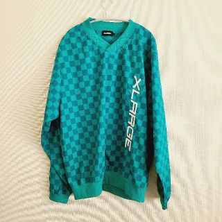 エクストララージ(XLARGE)の【匿名配送】XLARGE エクストララージ グリーン  ナイロンジャケット 鬼滅(ナイロンジャケット)