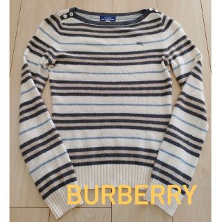 バーバリーブルーレーベル(BURBERRY BLUE LABEL)のST様専用　BURBERRYレディース定番柄ボーダーニット(ニット/セーター)