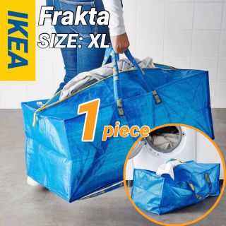 イケア(IKEA)の匿名配送 IKEAトロリー用ブルーバッグXLサイズ1枚セット(その他)