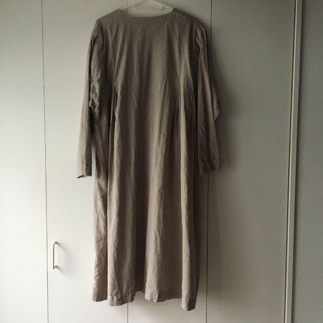 Z ネストローブ nest Robe ベージュ リネン ワンピース 麻