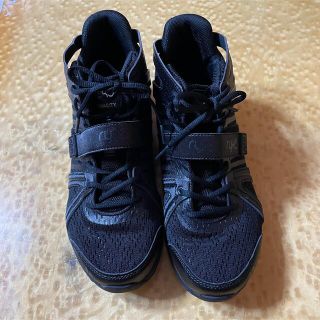 ライカフィットネスシューズ ダンス 24.5センチ ブラック ゴールド