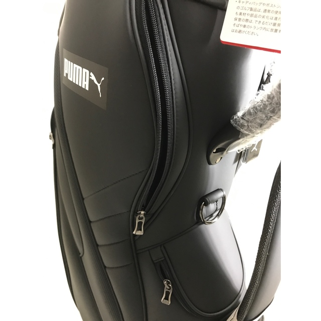 新品未使用puma ゴルフキャディバッグESSENTIAL 黒867880 01-