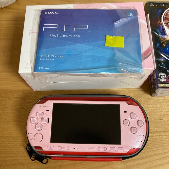 SONY PlayStationPortable 本体 PSP-3000 BP エンタメ/ホビーのゲームソフト/ゲーム機本体(携帯用ゲーム機本体)の商品写真