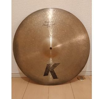 K custom dark ride zildjian シンバル(シンバル)