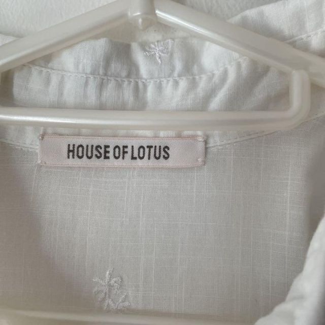 Ron Herman(ロンハーマン)のハウスオブロータス HOUSE OF LOTUS ロングシャツワンピース 花柄 レディースのワンピース(ロングワンピース/マキシワンピース)の商品写真