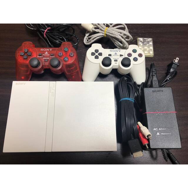 ソニー PS2 プレステ2 薄型ホワイト 本体 SCPH-75000