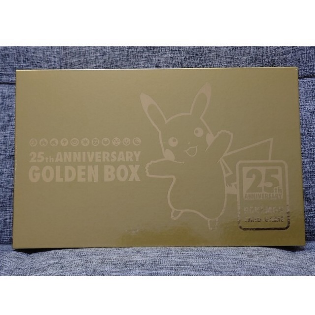 ホットセール ポケモン - BOX GOLDEN ANNIVERSARY 25th ポケモンカード 新品 Box+デッキ+パック