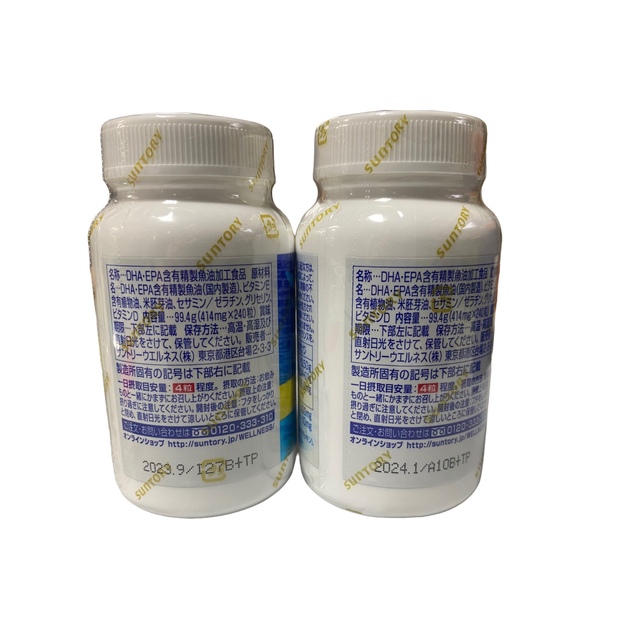 人気商品！ サントリー自然のちから DHAu0026EPA＋セサミンEX 240粒