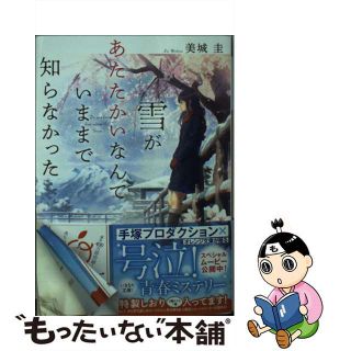 【中古】 雪があたたかいなんていままで知らなかった/集英社/美城圭(その他)