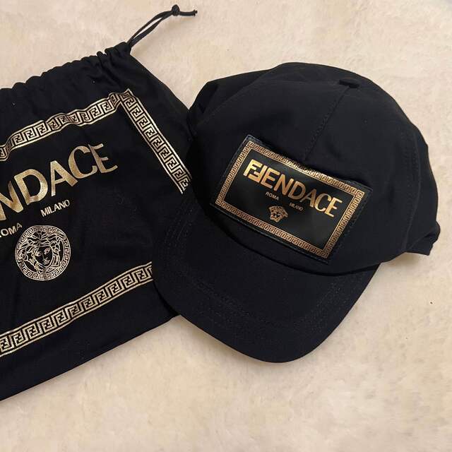 フェンダーチェ Fendace マルチカラー シルク ベースボール キャップ
