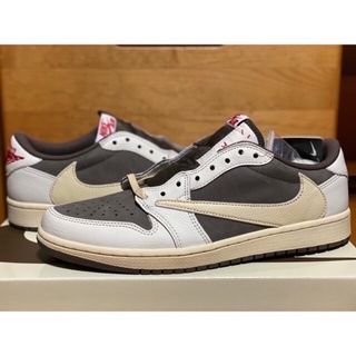 ナイキ(NIKE)のTravis Scott Nike AJ1 Low リバースモカ 27.5cm(スニーカー)