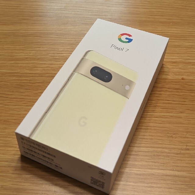 pixel 7 完全新品　未使用　128GB LEMONGRASS