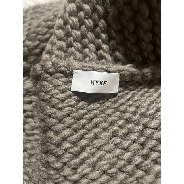 HYKE ハンドニット ベスト カウチン スヌード ネックウォーマー | www