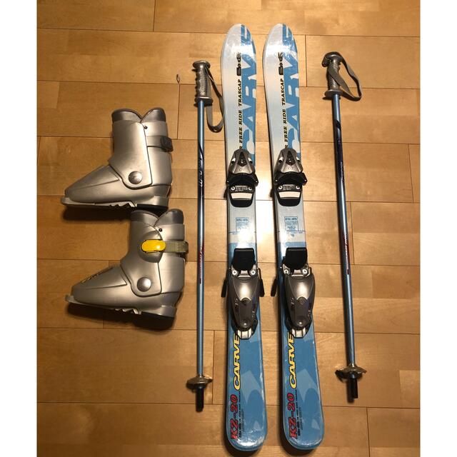 ◇限定Special Price スキー セット 4点 メンズ レディース ROSSIGNOL スキー板 2022 MINI SUPER VIRAGE   XPRESS 10 B83  DALBELLO ブーツ DS120GW   ストック