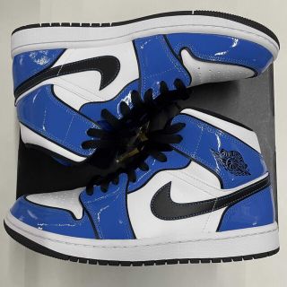 ナイキ(NIKE)のJordam 1 Mid SE "Signal Blue" 27.5cm(スニーカー)