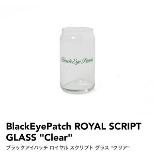 BlackEyePatch ROYAL SCRIPT GLASS "Clear"(その他)