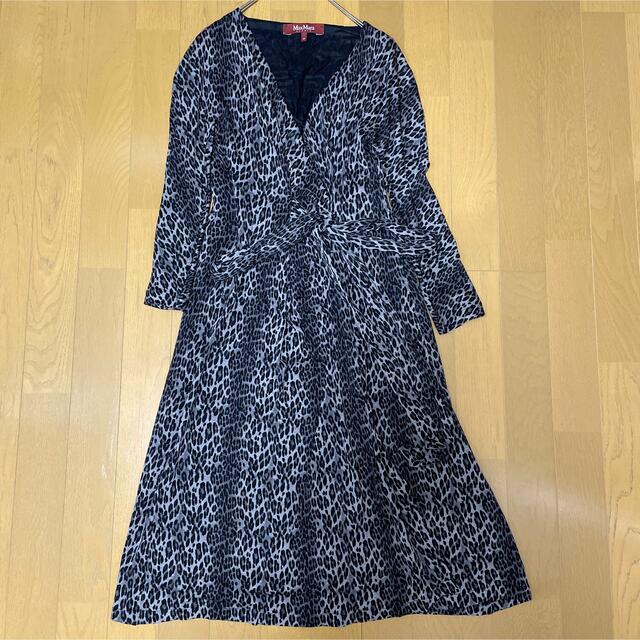 MaxMara STUDIO\nカシュクールワンピース