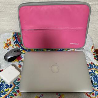 アップル(Apple)のMacBook Air 2013 充電器　マウス　付き(ノートPC)