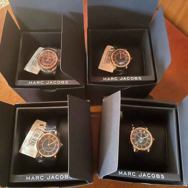 憧れの MARC JACOBS - マークジェイコブ 腕時計 MJ1534 新品未使用品 4個 腕時計