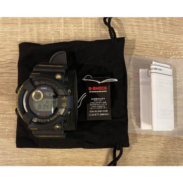 プライスタグ付き G-SHOCK FROGMAN GW-8230B-9AJR腕時計(デジタル)